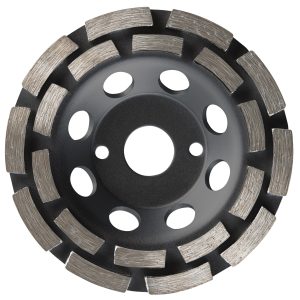Diamant Slijpplaat 125 mm – 2-RIJEN