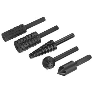 IRWIN Rasp Set 5PCS, 4 raspen en verzinkboor
