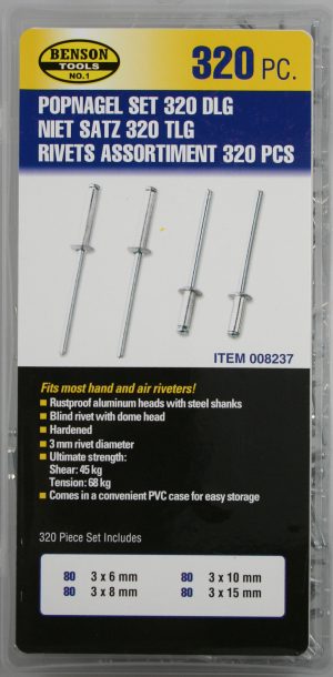 Benson Popnagel set 320 dlg