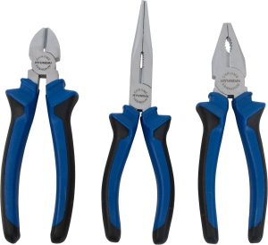 Hyundai tangenset - 3-delig - punttang - zijkniptang - combinatietang