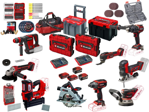 Einhell  PRO-SET 6 Professional Accu Combiset 27 delig